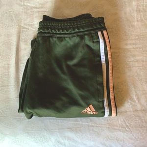 Adidas dark green jogger